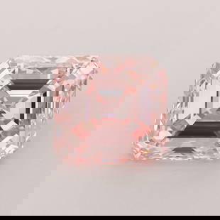 Loose Diamond - SQUARE EMERALD 1.7ct Fancy Intense Pink VS1: Loose Diamond - SQUARE EMERALD 1.7ct Fancy Intense Pink VS1 Source: This is a real non-mined Diamond that has been grown in a lab Shape: SQUARE EMERALD Carats: 1.7 Color: Fancy Intense Pink Certificat