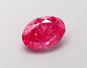 Loose Diamond - OVAL 1.08ct Fancy Vivid Pink VVS2