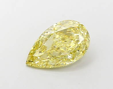 Loose Diamond - PEAR 3.69ct Fancy Vivid Yellow VVS2: Loose Diamond - PEAR 3.69ct Fancy Vivid Yellow VVS2 Source: This is a real non-mined Diamond that has been grown in a lab Shape: PEAR Carats: 3.69 Color: Fancy Vivid Yellow Certification: IGI Video: