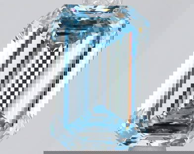 Loose Diamond - EMERALD 1.97ct Fancy Intense Blue VS2: Loose Diamond - EMERALD 1.97ct Fancy Intense Blue VS2 Source: This is a real non-mined Diamond that has been grown in a lab Shape: EMERALD Carats: 1.97 Color: Fancy Intense Blue Certification: IGI Vid