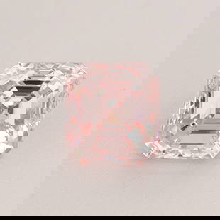 Loose Diamond - EMERALD 0.56ct Fancy Intense Pink VVS2: Loose Diamond - EMERALD 0.56ct Fancy Intense Pink VVS2 Source: This is a real non-mined Diamond that has been grown in a lab Shape: EMERALD Carats: 0.56 Color: Fancy Intense Pink Certification: IGI Vi