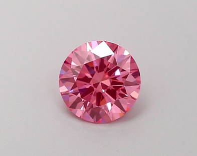 Loose Diamond - ROUND 1.01ct Fancy Vivid Pink VVS2: Loose Diamond - ROUND 1.01ct Fancy Vivid Pink VVS2 Source: This is a real non-mined Diamond that has been grown in a lab Shape: ROUND Carats: 1.01 Color: Fancy Vivid Pink Certification: IGI Video: