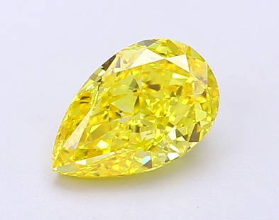 Loose Diamond - PEAR 1.57ct Fancy Vivid Yellow VVS2: Loose Diamond - PEAR 1.57ct Fancy Vivid Yellow VVS2 Source: This is a real non-mined Diamond that has been grown in a lab Shape: PEAR Carats: 1.57 Color: Fancy Vivid Yellow Certification: IGI Video: