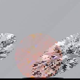 Ideal Loose Diamond - ROUND 0.77ct Fancy Vivid Pink VVS2: Ideal Loose Diamond - ROUND 0.77ct Fancy Vivid Pink VVS2 Source: This is a real non-mined Diamond that has been grown in a lab Shape: ROUND Carats: 0.77 Color: Fancy Vivid Pink Certification: IGI Vide