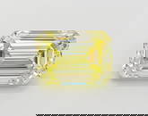 Loose Diamond - EMERALD 1.56ct Fancy Yellow VVS2