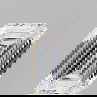 Loose Diamond - EMERALD 1.05ct E VS1: Loose Diamond - EMERALD 1.05ct E VS1 Source: This is a real non-mined Diamond that has been grown in a lab Shape: EMERALD Carats: 1.05 Color: E Clarity: VS1 Certification: IGI Video: