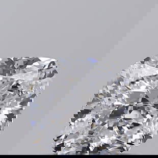 Loose Diamond - CUSHION BRILLIANT 0.91ct D VVS2: Loose Diamond - CUSHION BRILLIANT 0.91ct D VVS2 Source: This is a real non-mined Diamond that has been grown in a lab Shape: CUSHION BRILLIANT Carats: 0.91 Color: D Clarity: VVS2 Certification: IGI Vi