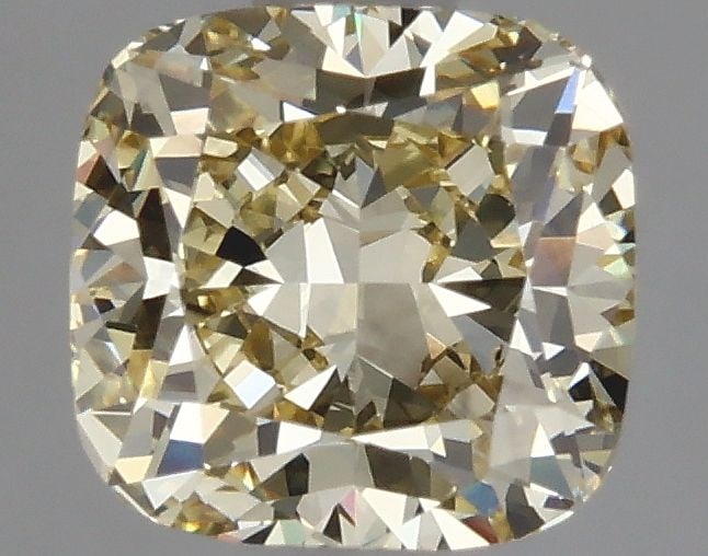 Loose Diamond - CUSHION MODIFIED 0.96ct Fancy Yellow VS1: Loose Diamond - CUSHION MODIFIED 0.96ct Fancy Yellow VS1 Source: This is a real non-mined Diamond that has been grown in a lab Shape: CUSHION MODIFIED Carats: 0.96 Color: Fancy Yellow Certification: I