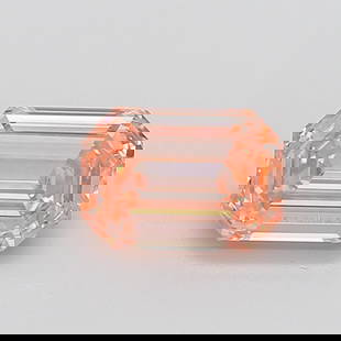 Loose Diamond - EMERALD 3.01ct Fancy Vivid Pink VS1: Loose Diamond - EMERALD 3.01ct Fancy Vivid Pink VS1 Source: This is a real non-mined Diamond that has been grown in a lab Shape: EMERALD Carats: 3.01 Color: Fancy Vivid Pink Certification: IGI Video: