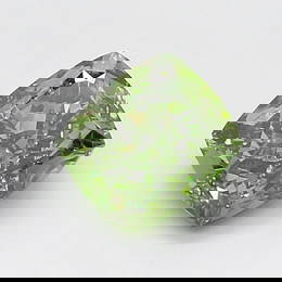 Loose Diamond - CUSHION MODIFIED 2.53ct Fancy Vivid Green VS1