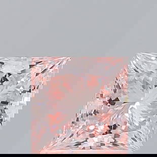 Loose Diamond - PRINCESS 1.51ct Fancy Intense Pink VS1: Loose Diamond - PRINCESS 1.51ct Fancy Intense Pink VS1 Source: This is a real non-mined Diamond that has been grown in a lab Shape: PRINCESS Carats: 1.51 Color: Fancy Intense Pink Certification: IGI V
