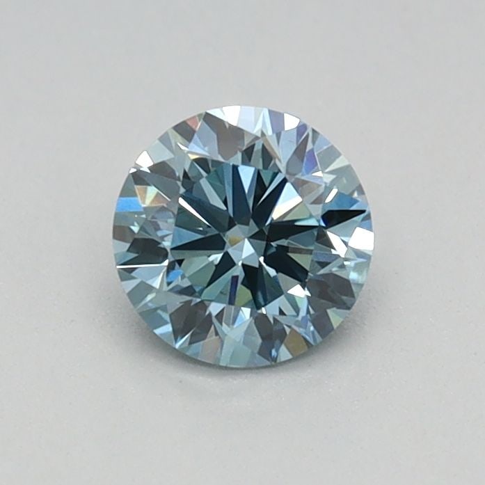 Loose Diamond - ROUND 0.34ct Fancy Vivid Blue VVS2: Loose Diamond - ROUND 0.34ct Fancy Vivid Blue VVS2 Source: This is a real non-mined Diamond that has been grown in a lab Shape: ROUND Carats: 0.34 Color: Fancy Vivid Blue Certification: IGI Video: