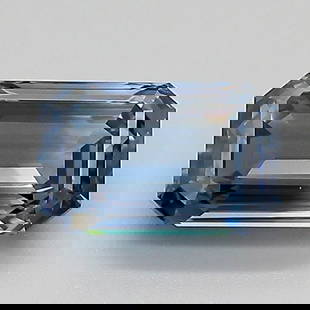 Loose Diamond - EMERALD 1.08ct Fancy Deep Blue VVS1: Loose Diamond - EMERALD 1.08ct Fancy Deep Blue VVS1 Source: This is a real non-mined Diamond that has been grown in a lab Shape: EMERALD Carats: 1.08 Color: Fancy Deep Blue Certification: IGI Video: