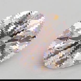 Loose Diamond - ROUND 0.8ct Fancy Light Pink VS1: Loose Diamond - ROUND 0.8ct Fancy Light Pink VS1 Source: This is a real non-mined Diamond that has been grown in a lab Shape: ROUND Carats: 0.8 Color: Fancy Light Pink Certification: IGI Video:
