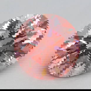 Ideal Loose Diamond - ROUND 1.1ct Fancy Vivid Pink VVS2: Ideal Loose Diamond - ROUND 1.1ct Fancy Vivid Pink VVS2 Source: This is a real non-mined Diamond that has been grown in a lab Shape: ROUND Carats: 1.1 Color: Fancy Vivid Pink Certification: IGI Video: