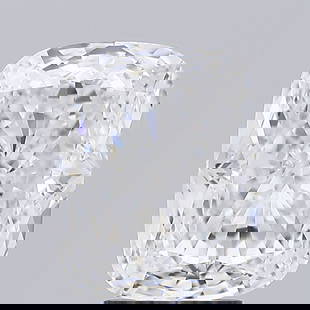 Loose Diamond - CUSHION BRILLIANT 4.21ct E VVS1: Loose Diamond - CUSHION BRILLIANT 4.21ct E VVS1 Source: This is a real non-mined Diamond that has been grown in a lab Shape: CUSHION BRILLIANT Carats: 4.21 Color: E Clarity: VVS1 Certification: IGI Vi