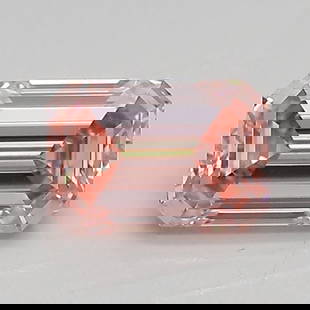 Loose Diamond - EMERALD 0.84ct Fancy Vivid Pink VS1: Loose Diamond - EMERALD 0.84ct Fancy Vivid Pink VS1 Source: This is a real non-mined Diamond that has been grown in a lab Shape: EMERALD Carats: 0.84 Color: Fancy Vivid Pink Certification: IGI Video:
