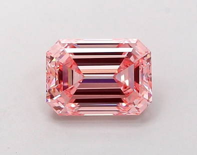 Loose Diamond - EMERALD 1.17ct Fancy Intense Pink VVS2: Loose Diamond - EMERALD 1.17ct Fancy Intense Pink VVS2 Source: This is a real non-mined Diamond that has been grown in a lab Shape: EMERALD Carats: 1.17 Color: Fancy Intense Pink Certification: IGI Vi