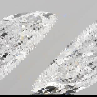 Loose Diamond - CUSHION BRILLIANT 3.02ct E VVS1: Loose Diamond - CUSHION BRILLIANT 3.02ct E VVS1 Source: This is a real non-mined Diamond that has been grown in a lab Shape: CUSHION BRILLIANT Carats: 3.02 Color: E Clarity: VVS1 Certification: IGI Vi