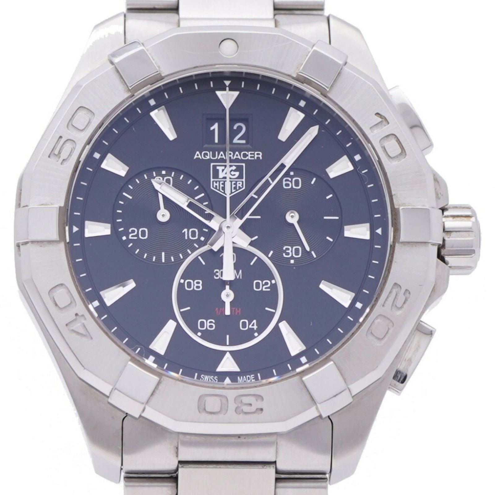 TAG Heuer Aquaracer CAY1110-0 Men's Quartz Watch Stainless Steel Black Dial: TAG Heuer Aquaracer CAY1110-0 Men's Quartz Watch Stainless Steel Black Dial Discover the TAG Heuer Aquaracer CAY1110-0, a sophisticated wristwatch designed for men. This timepiece features a durable s