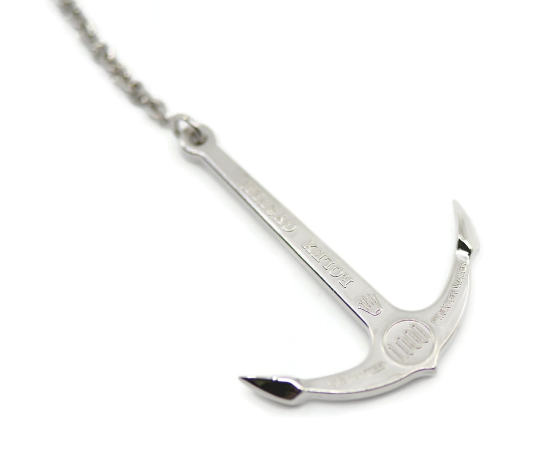 Rolex Oyster 300M 1000F Marine Anchor Quality Craftsmanship: Rolex Oyster 300M 1000F Marine Anchor Quality Craftsmanship Discover the Rolex Oyster 300M/1000F Anchor, a distinguished piece from the iconic Rolex brand. This pre-owned anchor showcases Rolex's comm