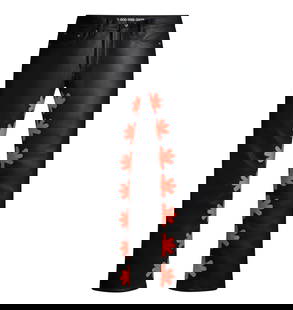Lost Shdws Red Black Wax Pant Size 30 Bold Fashion Statement: Lost Shdws Red Black Wax Pant Size 30 Bold Fashion Statement The Lost Shdws Red Black Wax Pant features a striking combination of red and black colors, perfect for making a bold fashion statement. Thi