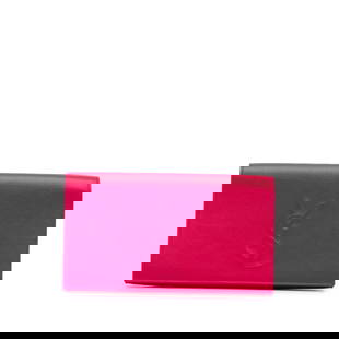 Yves Saint Laurent Pink Leather Belle De Jour Clutch Made in Italy: Yves Saint Laurent Pink Leather Belle De Jour Clutch Made in Italy This Yves Saint Laurent Leather Belle De Jour Clutch is a stylish accessory that showcases a pink leather exterior. It features a fla