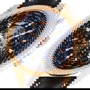 Breitling Bentley B05 Unitime PG Automatic Men's Wristwatch 49mm: Breitling Bentley B05 Unitime PG Automatic Men's Wristwatch 49mm The Breitling Bentley B05 Unitime PG RB0521 PG/RG is a luxurious automatic wristwatch designed for men. This exquisite timepiece featur