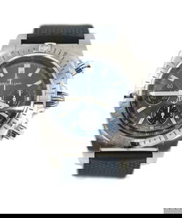 Breitling Chronomat AB0115 Stainless Steel Automatic Watch with Box and Papers: Breitling Chronomat AB0115 Stainless Steel Automatic Watch with Box and Papers Experience the precision and luxury of the Breitling Chronomat Stainless Steel Watch AB0115. This pre-owned wristwatch fe