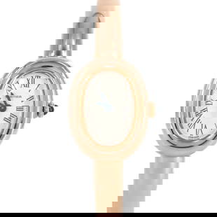 Cartier Mini Baignoire PG Rose Gold Quartz Women's Watch: Cartier Mini Baignoire PG Rose Gold Quartz Women's Watch Discover the elegance of the Cartier Mini Baignoire PG wristwatch, a stunning timepiece designed for women. This exquisite watch features a cas