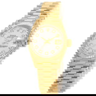 Rolex Datejust 69178NG 18K Yellow Gold Diamond Ladies Watch: Rolex Datejust 69178NG 18K Yellow Gold Diamond Ladies Watch Presenting the Rolex Datejust 69178NG, an exquisite ladies' wristwatch crafted from luxurious 18K yellow gold. This elegant timepiece featur