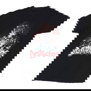 1989 Destruction Live Without Sense Vintage Tour Shirt Black 100% Cotton: 1989 Destruction Live Without Sense Vintage Tour Shirt Black 100% Cotton This original vintage 1989 Destruction Live Without Sense Tour Shirt showcases the iconic graphics from the era. Crafted from 1