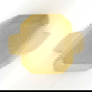 14K Yellow Gold Rectangular Matte Finish Engravable Signet Ring: 14K Yellow Gold Rectangular Matte Finish Engravable Signet Ring This exquisite Solid 14K Yellow Gold Rectangular Engravable Center Matte Finish Signet Ring features a classic rectangular shape, making