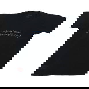 1979 Jackson Brown Late For The Sky Vintage Black Shirt: 1979 Jackson Brown Late For The Sky Vintage Black Shirt Discover this original vintage 1979 Jackson Brown Late For The Sky No Nukes Shirt. This authentic piece, not a modern reproduction, features a c