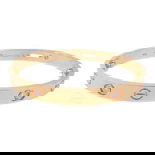 Cartier Love Bracelet B6036000 18K Yellow Gold Diamond: Cartier Love Bracelet B6036000 18K Yellow Gold Diamond This exquisite Cartier Love Bracelet features a stunning 18K yellow gold construction, enhanced with dazzling diamonds. The iconic design represe
