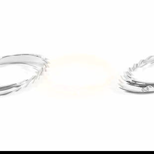 CARTIER 1895 Women's Wedding Ring Pt950 Platinum Diamond XUX621 Engraved: CARTIER 1895 Women's Wedding Ring Pt950 Platinum Diamond XUX621 Engraved This exquisite CARTIER 1895 Wedding Ring is crafted from high-quality Pt950 platinum and adorned with sparkling diamonds. Desig