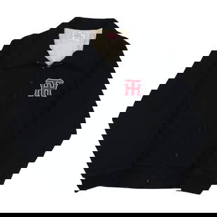 1983 Talking Heads Speaking In Tongues Vintage Black Jacket: 1983 Talking Heads Speaking In Tongues Vintage Black Jacket Embrace the nostalgia of the 1980s with this original vintage 1983 Talking Heads Speaking In Tongues Tour Jacket. This true vintage piece sh