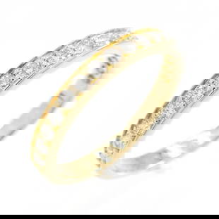 Cartier 18K Yellow Gold Women's Wedding Ring with Diamond: Cartier 18K Yellow Gold Women's Wedding Ring with Diamond This exquisite Cartier wedding ring is a stunning choice for women seeking elegance and quality. Crafted from 18K yellow gold, it features a b