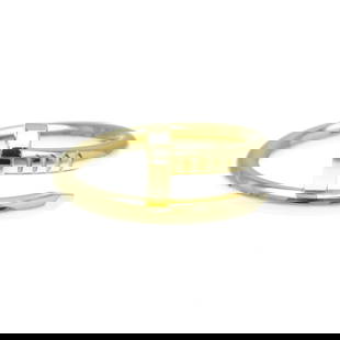 Cartier Juste Un Clou B4092651 18K Yellow Gold Fashion Band Ring: Cartier Juste Un Clou B4092651 18K Yellow Gold Fashion Band Ring Introducing the iconic Cartier Juste Un Clou Band Ring, a stunning piece crafted in luxurious 18K yellow gold. This fashionable ring, s