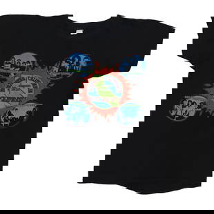Vintage 1979 Northern California Rock & Roll Festival Tee Black Cotton: Vintage 1979 Northern California Rock & Roll Festival Tee Black Cotton Original vintage 1979 Northern California Rock & Roll Festival Shirt, a true collector's item that showcases the vibrant spirit o