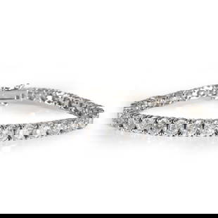 14K White Gold Diamond Tennis Bracelet 16.65 ctw Round Brilliant: 14K White Gold Diamond Tennis Bracelet 16.65 ctw Round Brilliant This exquisite diamond tennis bracelet features a stunning arrangement of round brilliant diamonds set in luxurious 14K white gold. Wit