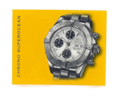 Breitling Chrono Superocean Manual Booklet for Collectors: Breitling Chrono Superocean Manual Booklet for Collectors Explore the intricacies of the Breitling Chrono Superocean with this detailed manual. This pre-owned booklet is essential for understanding th