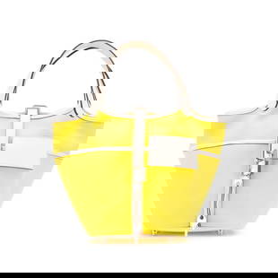 Hermes Picotin Lock Cargo PM Handbag Jaune Citron Swift Leather Women: Hermes Picotin Lock Cargo PM Handbag Jaune Citron Swift Leather Women Introducing the Hermes Picotin Lock Cargo PM Handbag in a vibrant Jaune Citron color. This stylish handbag is crafted from luxurio