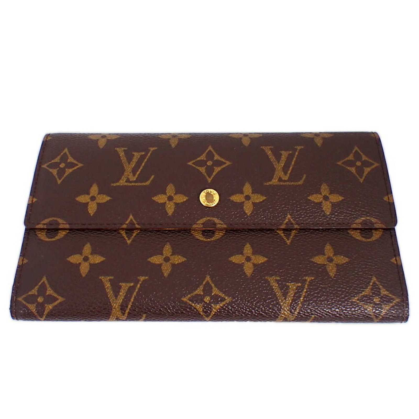 Louis Vuitton Monogram Porte Tresor International Long Wallet Women: Louis Vuitton Monogram Porte Tresor International Long Wallet Women This elegant Louis Vuitton Monogram Porte Tresor International Long Wallet features a classic tri-fold design, ideal for stylish org