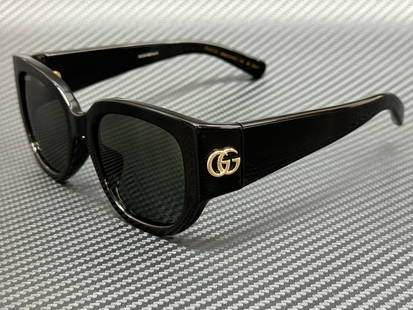 GUCCI GG1599SA 001 Black Unisex Sunglasses 52mm Fashion Eyewear: GUCCI GG1599SA 001 Black Unisex Sunglasses 52mm Fashion Eyewear Elevate your style with these GUCCI GG1599SA 001 sunglasses, featuring a sleek black frame that complements any outfit. Designed for a u