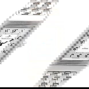 Jaeger-LeCoultre Reverso Classic Quartz Watch 19.5mm Stainless Steel for Women: Jaeger-LeCoultre Reverso Classic Quartz Watch 19.5mm Stainless Steel for Women Introducing the Jaeger-LeCoultre Reverso Classic Watch, a stunning wristwatch designed for women. This elegant timepiece