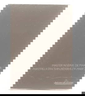 Jaeger-LeCoultre Master Reserve De Marche Manual Booklet: Jaeger-LeCoultre Master Reserve De Marche Manual Booklet Explore the Jaeger-LeCoultre Master Reserve De Marche Booklet Manual, a beautifully crafted piece from the renowned Swiss watchmaker. This pre-