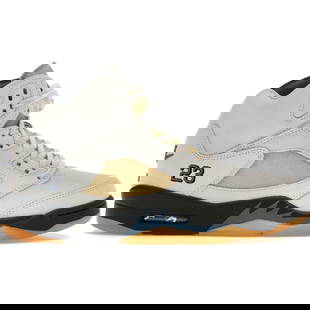Authentic Nike Jordan 5 A Ma Maniere Dawn Sneakers: Authentic Nike Jordan 5 A Ma Maniere Dawn Sneakers Step into style with the authentic Nike Jordan 5 A Ma Maniere Dawn. This pair features a striking design and is available in size 9.5 M / 11 W. It is