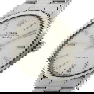 Rolex Airking 5500 Automatic Stainless Steel Men's Dress Watch 34mm: Rolex Airking 5500 Automatic Stainless Steel Men's Dress Watch 34mm The Rolex Airking is a sophisticated automatic wristwatch designed for men, showcasing a timeless dress/formal style. Crafted from d