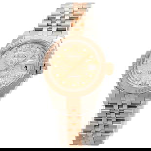Rolex 179171G Datejust Ladies Watch 18K Pink Gold Diamond: Rolex 179171G Datejust Ladies Watch 18K Pink Gold Diamond Introducing the exquisite Rolex 179171G Datejust wristwatch, a perfect blend of elegance and functionality designed for women. This stunning t